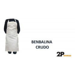 DELANTAL BENGALINA CRUDO 0.80 CON REGULADOR