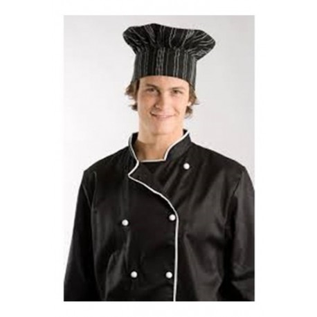 CHAQUETA ACOCEL NEGRA CHEFF CON BROCHES